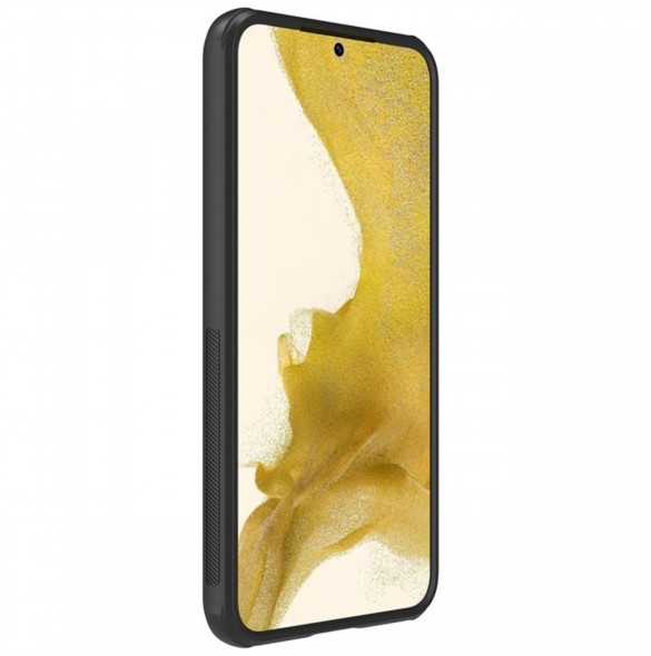 Nillkin Super Frosted Shield Pro fodral till Samsung Galaxy S23+ pansarfodral + telefonställ svart