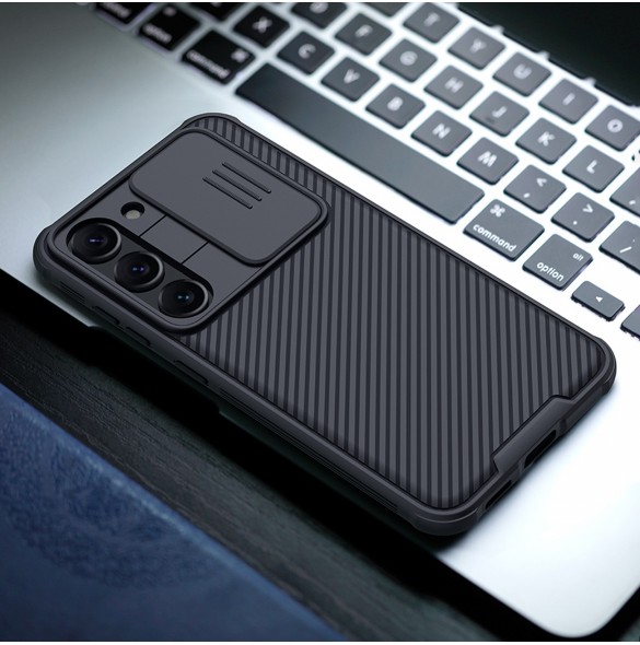 Nillkin CamShield Pro Fodral för Samsung Galaxy S23+ skal med kamerafodral svart