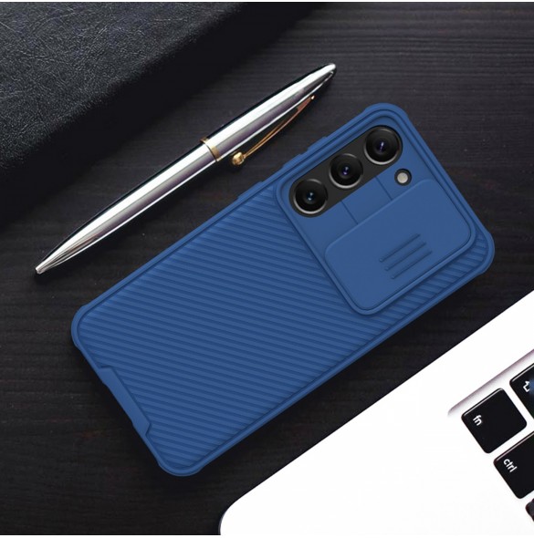 Nillkin CamShield Pro Fodral för Samsung Galaxy S23+ skal med kamerafodral grönt