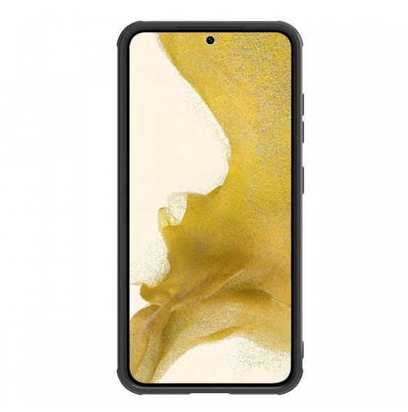 Nillkin Synthetic Fiber S Fodral för Samsung Galaxy S23+ skal kamerafodral svart
