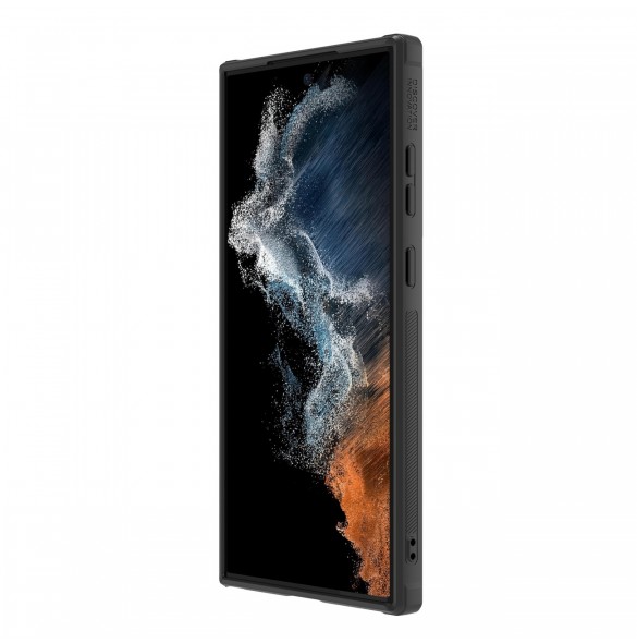 Nillkin Synthetic Fiber S Fodral till Samsung Galaxy S23 Ultra skal kamerafodral svart
