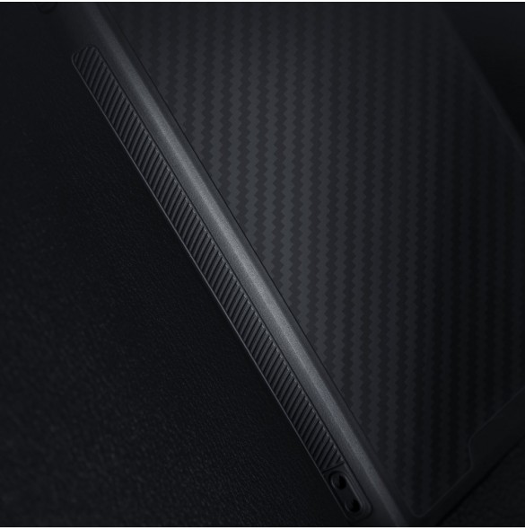 Nillkin Synthetic Fiber S Fodral till Samsung Galaxy S23 Ultra skal kamerafodral svart