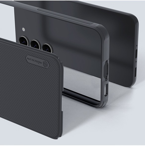 Nillkin Super Frosted Shield Pro Magnetic Case för Samsung Galaxy S23+ med MagSafe pansarskal svart