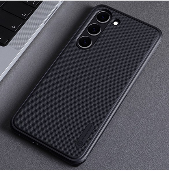 Nillkin Super Frosted Shield Pro Magnetic Case för Samsung Galaxy S23+ med MagSafe pansarskal svart