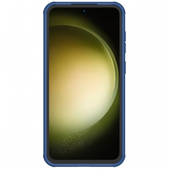 Nillkin Super Frosted Shield Pro Rugged Fodral till Samsung Galaxy S23 FE - Blå
