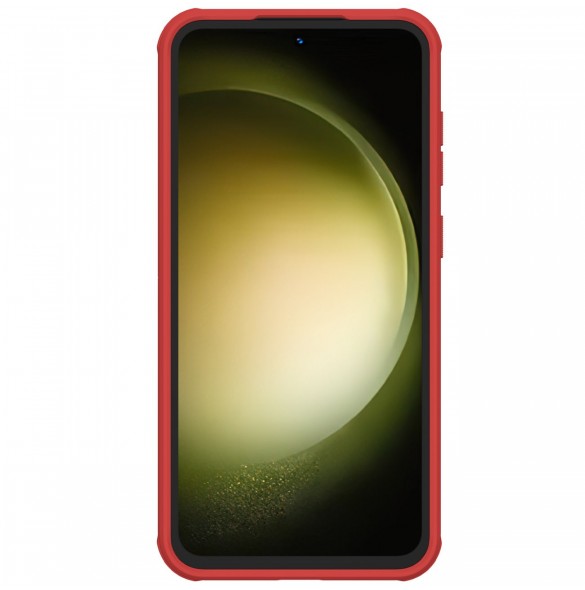 Nillkin Super Frosted Shield Pro Rugged Fodral till Samsung Galaxy S23 FE - Röd