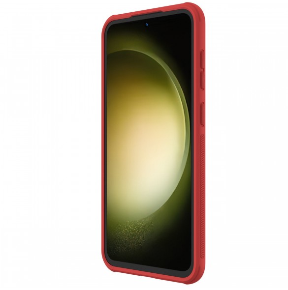 Nillkin Super Frosted Shield Pro Rugged Fodral till Samsung Galaxy S23 FE - Röd