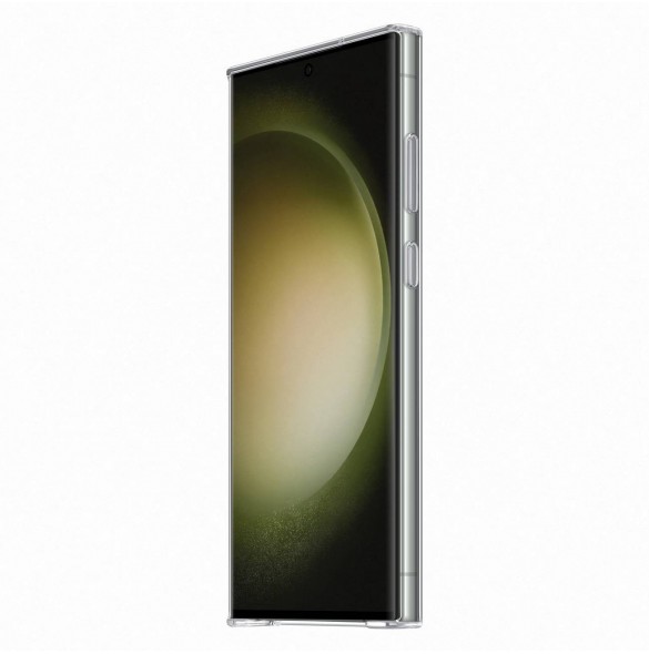 Samsung Clear Cover Fodral för Samsung Galaxy S23 Ultra Gel Fodral Transparent (EF-QS918CTEGWW)