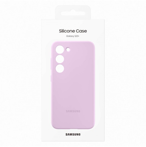 Samsung silikonskal för Samsung Galaxy S23+ silikonfodral lila (EF-PS916TVEGWW)