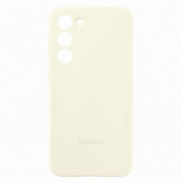 Samsung silikonfodral för Samsung Galaxy S23+ bomullssilikonfodral (EF-PS916TUEGWW)