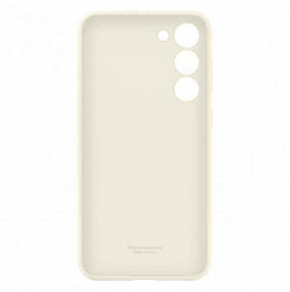Samsung silikonfodral för Samsung Galaxy S23+ bomullssilikonfodral (EF-PS916TUEGWW)