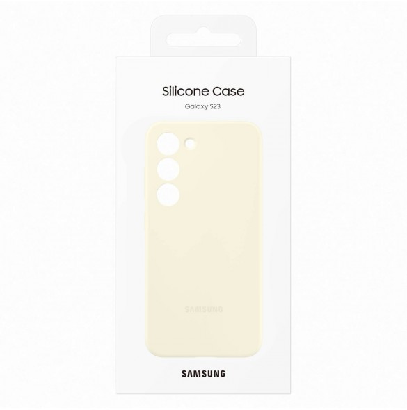 Samsung silikonfodral för Samsung Galaxy S23 silikonfodral bomull (EF-PS911TUEGWW)