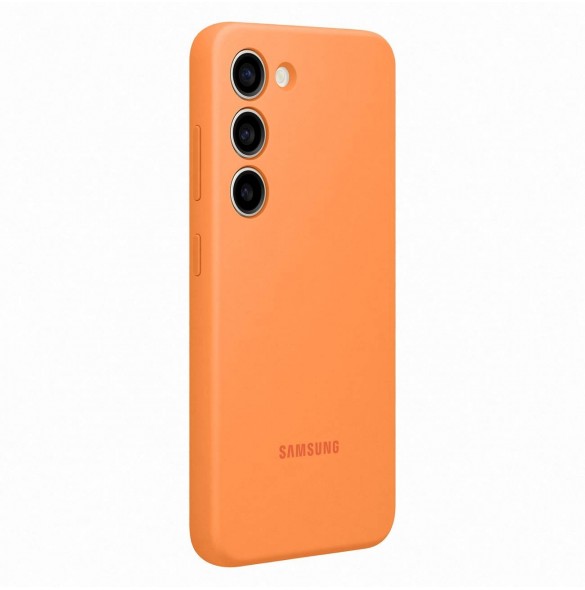 Samsung silikonskydd för Samsung Galaxy S23 silikonskal orange (EF-PS911TOEGWW)