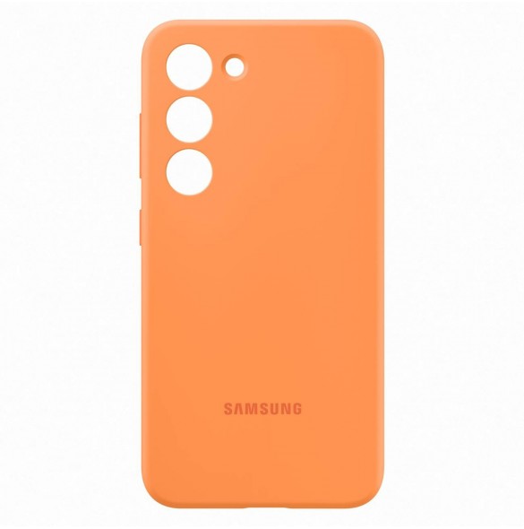 Samsung silikonskydd för Samsung Galaxy S23 silikonskal orange (EF-PS911TOEGWW)