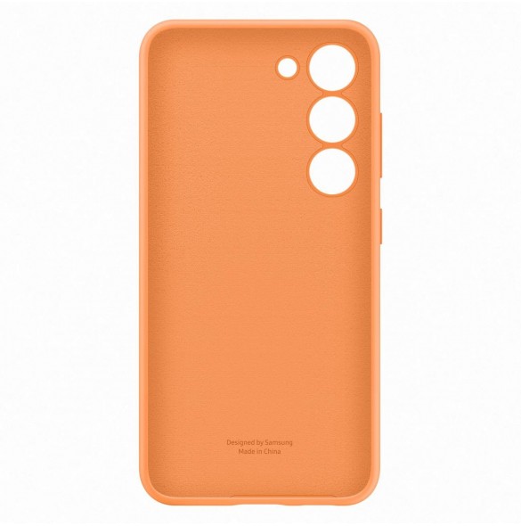 Samsung silikonskydd för Samsung Galaxy S23 silikonskal orange (EF-PS911TOEGWW)