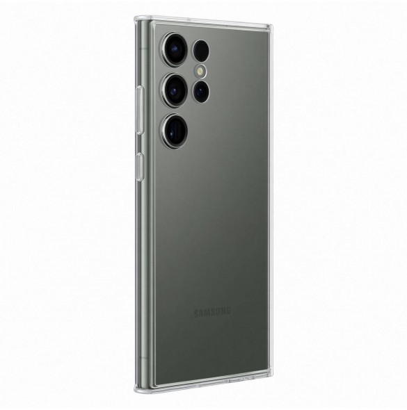 Samsung ramskydd till Samsung Galaxy S23 Ultra skal med utbytbara baksidor vit (EF-MS918CWEGWW)