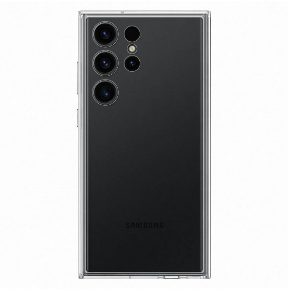 Samsung ramskydd för Samsung Galaxy S23 Ultra fodral med utbytbara baksidor svart (EF-MS918CBEGWW)