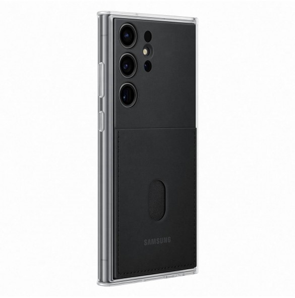 Samsung ramskydd för Samsung Galaxy S23 Ultra fodral med utbytbara baksidor svart (EF-MS918CBEGWW)