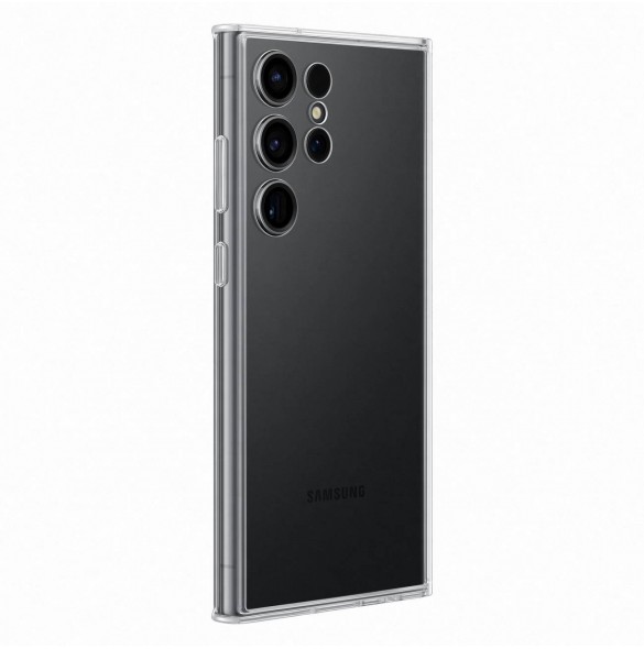 Samsung ramskydd för Samsung Galaxy S23 Ultra fodral med utbytbara baksidor svart (EF-MS918CBEGWW)