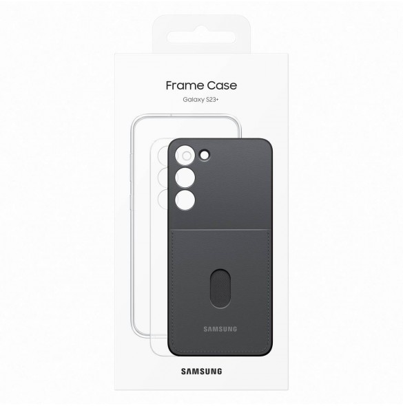 Samsung ramskydd för Samsung Galaxy S23+ skal med utbytbara baksidor svart (EF-MS916CBEGWW)