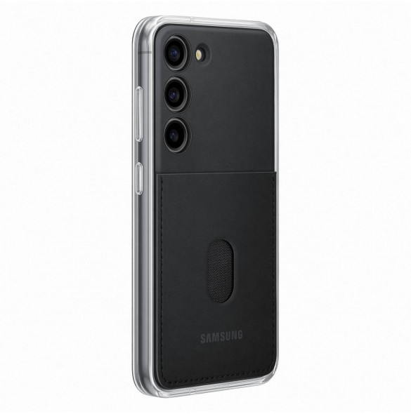 Samsung Frame Cover fodral för Samsung Galaxy S23 fodral med utbytbara baksidor svart (EF-MS911CBEGWW)