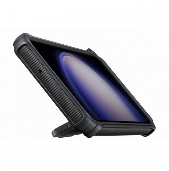 Samsung Rugged Gadget Case för Samsung Galaxy S23+ Rugged Cover Ring Hållare Stativ grå (EF-RS916CBEGWW)