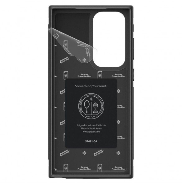Spigen CRYO ARMOR GALAXY S23 ULTRA MAT SVART