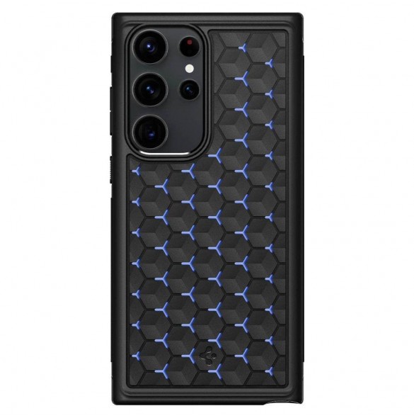 Spigen CRYO ARMOR GALAXY S23 ULTRA MAT SVART