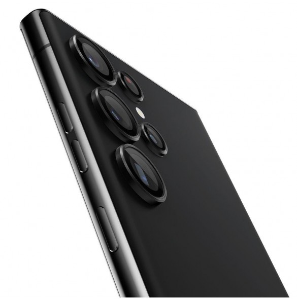 Spigen OPTIK.TR ”EZ FIT” CAMERA PROTECTOR 2-PACK GALAXY S23 ULTRA BLACK