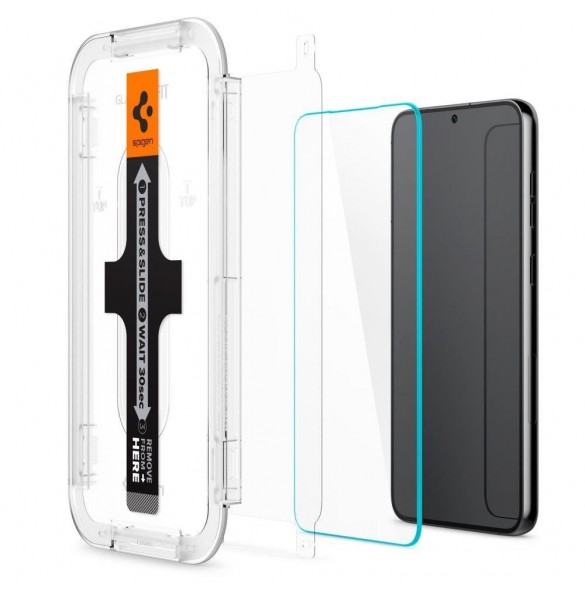 HÄRDAT GLAS Spigen GLAS.TR "EZ FIT" 2-PACK GALAXY S23+ PLUS CLEAR