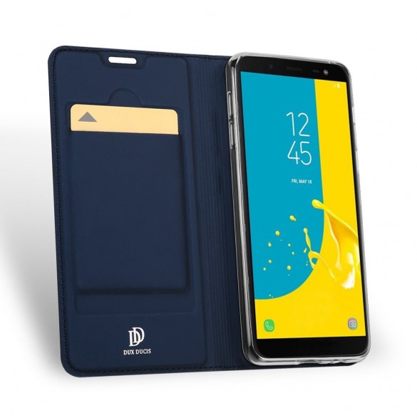 Blå och väldigt snyggt skydd Samsung Galaxy J6 2018 J600.