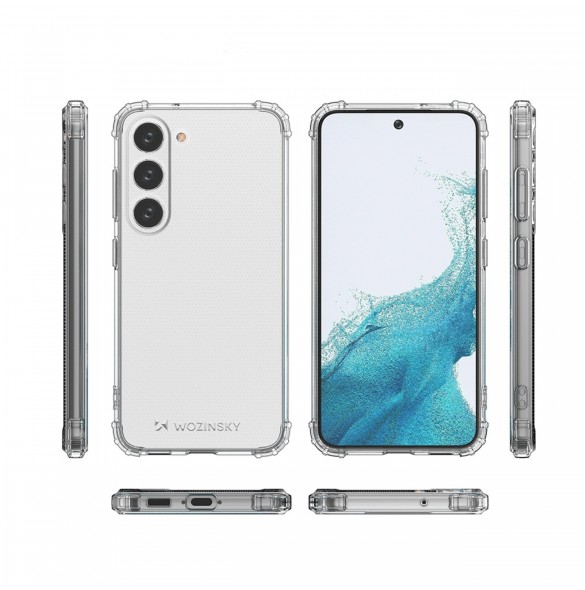 Wozinsky Anti Shock Fodral till Samsung Galaxy S23+ Transparent Armor Fodral