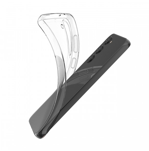 Ultra Clear 0,5 mm fodral för Samsung Galaxy S23 tunt skal transparent