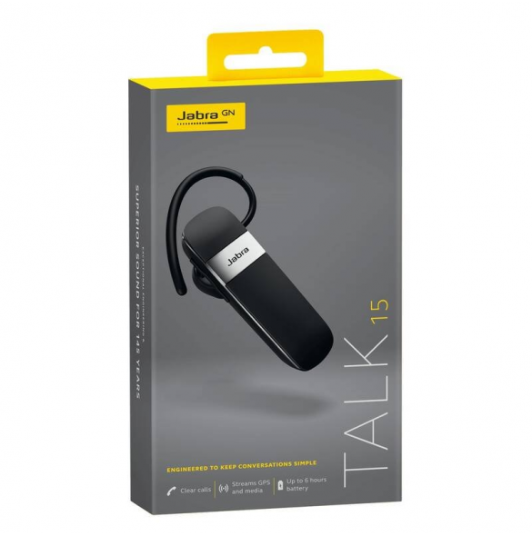 Jabra Talk 15 SE Bluetooth HF Svart