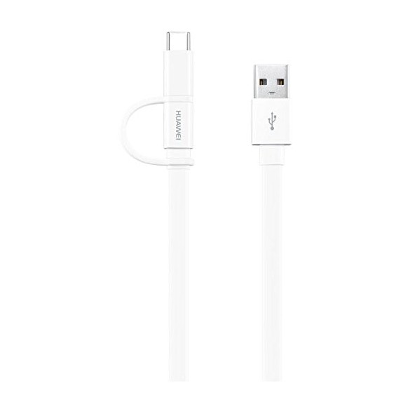 Huawei AP55 Type-C / microUSB kabel - Vit