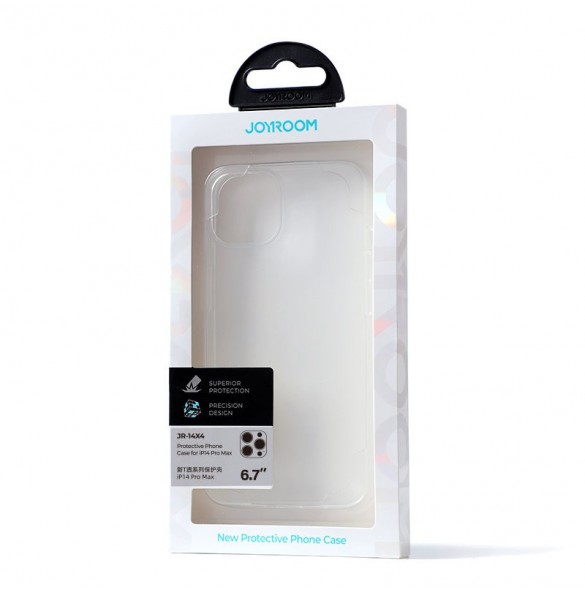 Joyroom 14X Fodral Fodral för iPhone 14 Pro Max Slitstarkt skal, genomskinligt (JR-14X4)