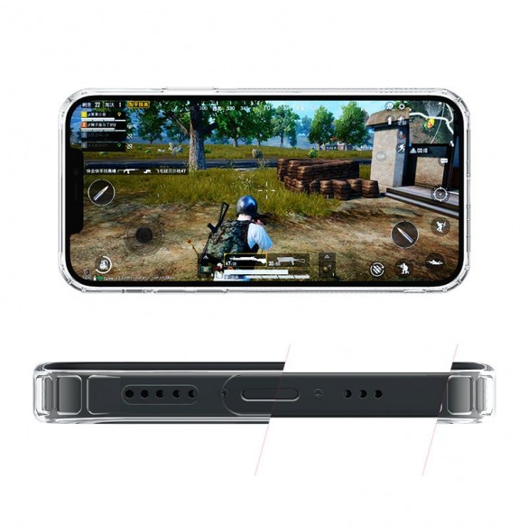 Joyroom New T Case Cover för iPhone 13 Pro Max Gel Cover Transparent (JR-BP944 transparent)