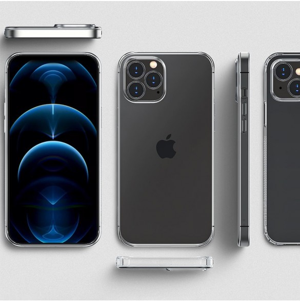Joyroom New T Case Cover för iPhone 13 Pro Max Gel Cover Transparent (JR-BP944 transparent)