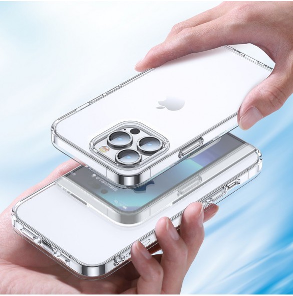 Joyroom 14X Fodral Fodral för iPhone 14 Plus Slitstarkt skal, genomskinligt (JR-14X3)