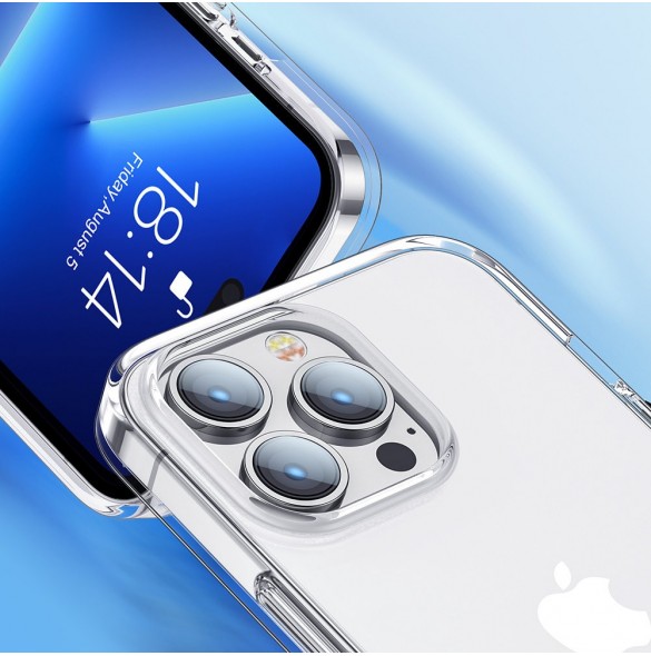 Joyroom 14X Fodral Fodral för iPhone 14 Plus Slitstarkt skal, genomskinligt (JR-14X3)