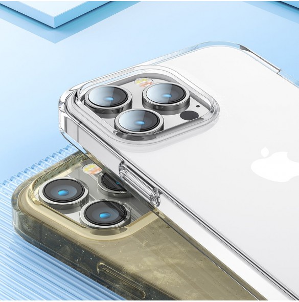 Joyroom 14X Fodral Fodral för iPhone 14 Plus Slitstarkt skal, genomskinligt (JR-14X3)