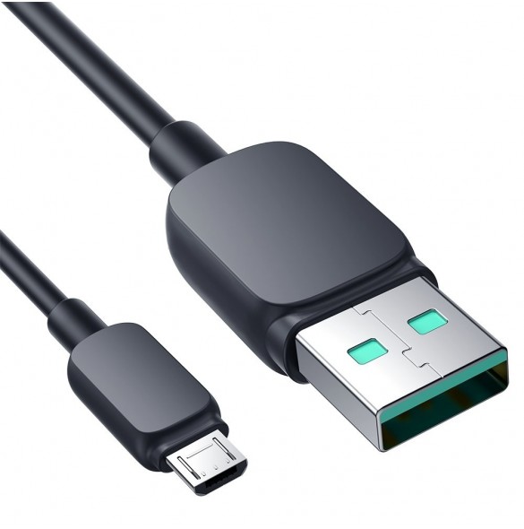 Micro USB-kabel - USB 2.4A 2m Joyroom S-AM018A14 - svart