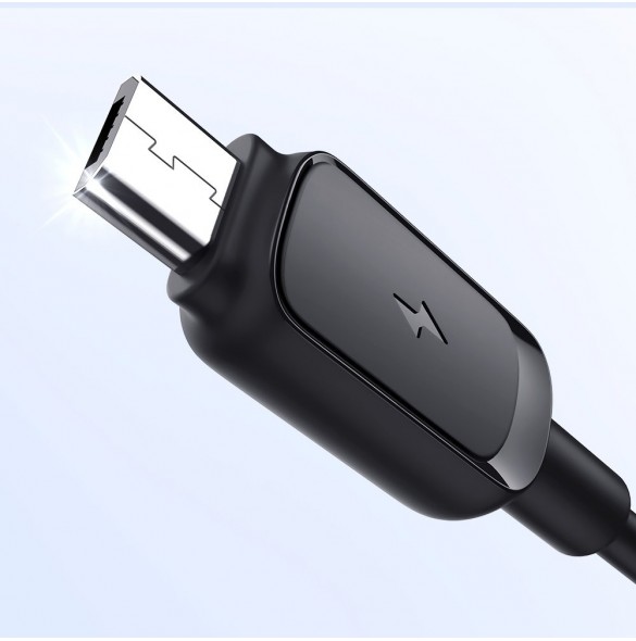 Micro USB-kabel - USB 2.4A 2m Joyroom S-AM018A14 - svart