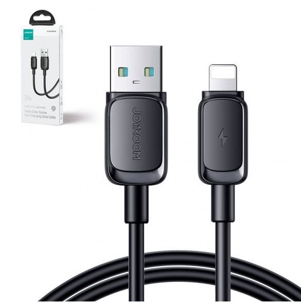 Kabel Lightning - USB 2.4A 2m Joyroom S-AL012A14 - svart