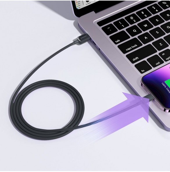 Kabel Lightning - USB 2.4A 2m Joyroom S-AL012A14 - svart