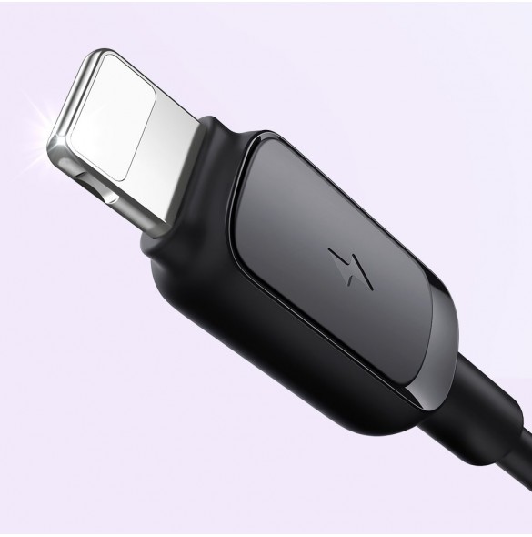 Kabel Lightning - USB 2.4A 2m Joyroom S-AL012A14 - svart