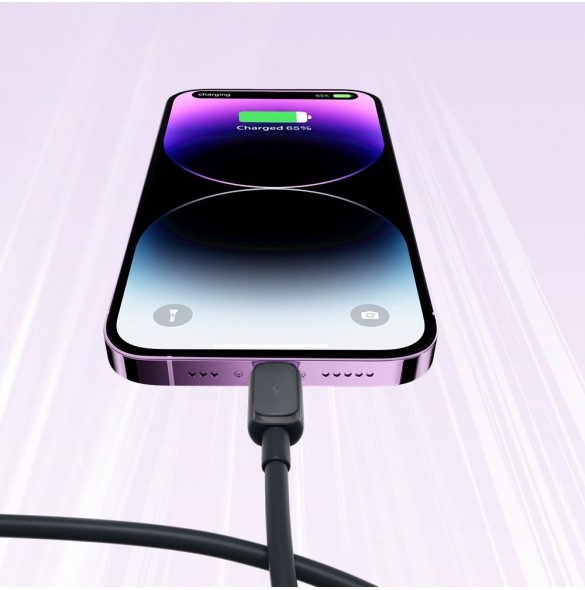 Kabel Lightning - USB 2.4A 2m Joyroom S-AL012A14 - svart