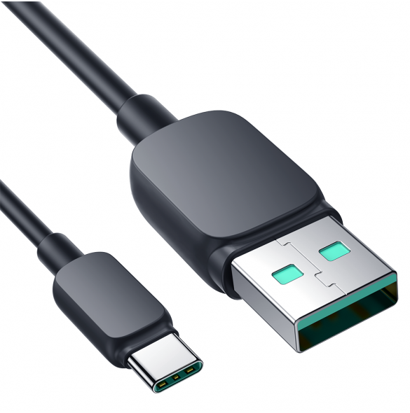 USB-kabel - USB C 3A 2m Joyroom S-AC027A14 - svart