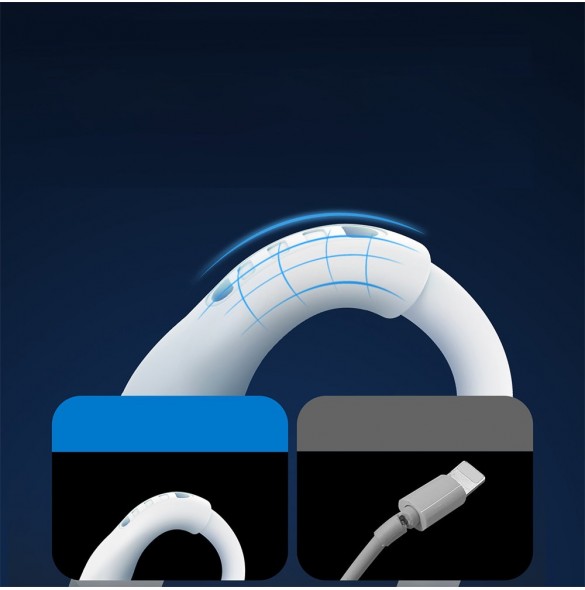 USB-kabel - Lightning 2,4A 2m Joyroom S-UL012A13 - vit