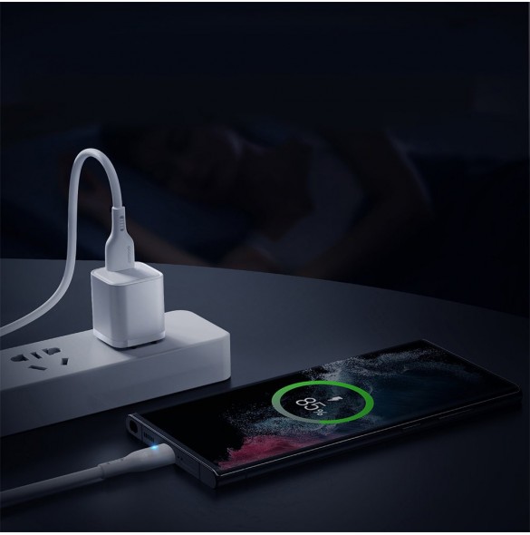 USB-kabel - USB C 3A 2m Joyroom S-UC027A13 - vit